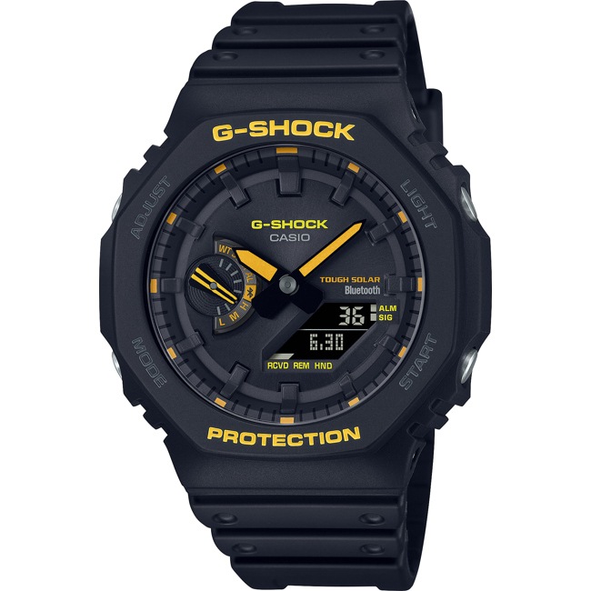 Casio G-Shock Classic Bluetooth Solar Caution Yellow - GA-B2100CY-1AER