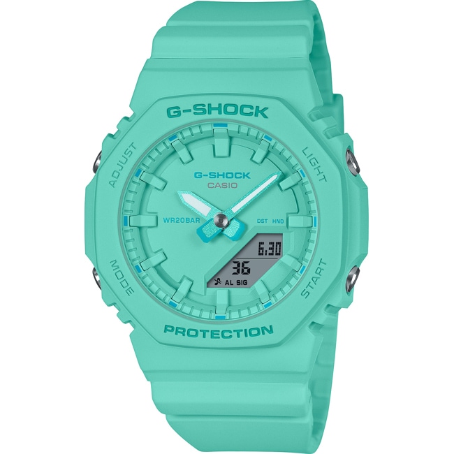 Casio G-Shock Small Classic Tone on Tone Turquoise Casio G-Shock Small Classic Tone on Tone Turquoise - GMA-P2100-2AER