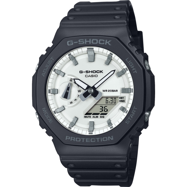 Casio G-Shock Classic Schwarz / Weiss - GA-2100WD-1AER