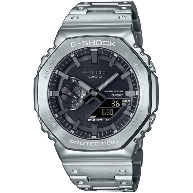 Casio G-Shock Steel Bluetooth Silbrig - GM-B2100D-1AER