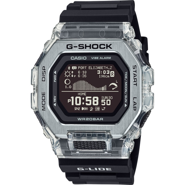 Casio G-Shock G-Lide Bluetooth Gleaming Wave Casio G-Shock G-Lide Bluetooth Gleaming Wave - GBX-100S-1ER
