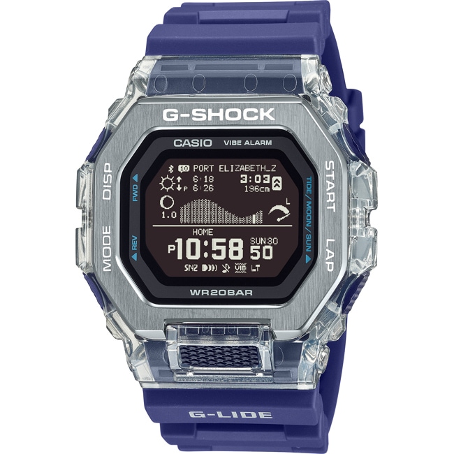 Casio G-Shock G-Lide Bluetooth Gleaming Wave Casio G-Shock G-Lide Bluetooth Gleaming Wave - GBX-100S-2ER