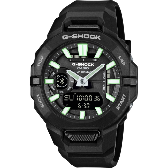 Casio G-Shock G-Squad Bluetooth 44mm Black - GBA-950-1AER
