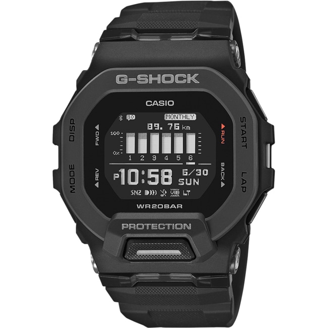 Casio G-Shock G-Squad Bluetooth Smart Black - GBD-200-1ER