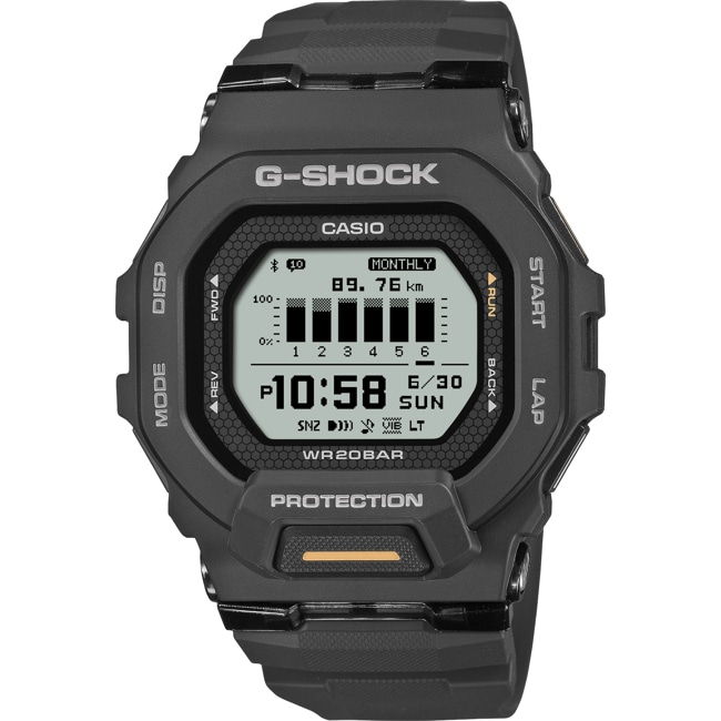 Casio G-Shock G-Squad Bluetooth Smart Black - GBD-200-1A1ER