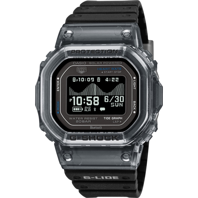Casio G-Shock G-Squad Bluetooth Smart G-Lide - GBX-H5600-1ER