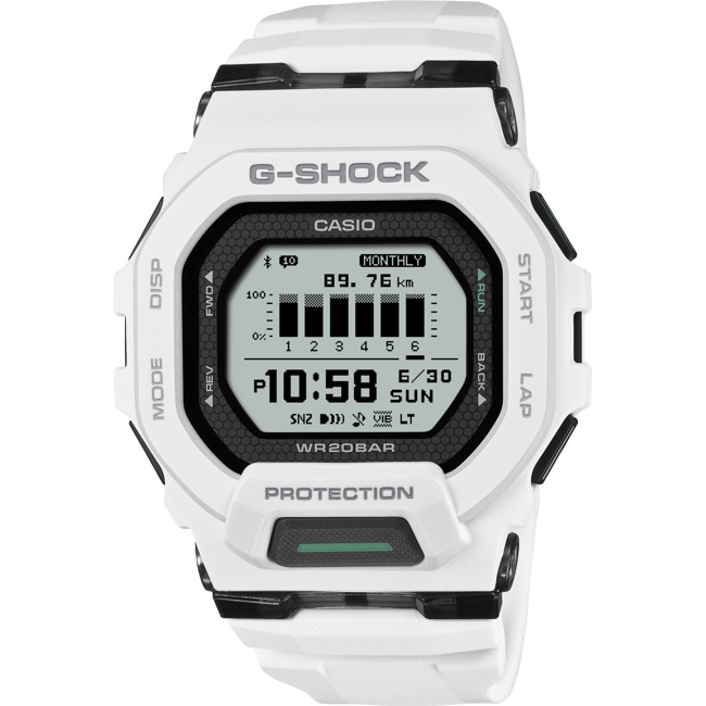 Casio G-Shock G-Squad Bluetooth Smart White - GBD-200-7ER