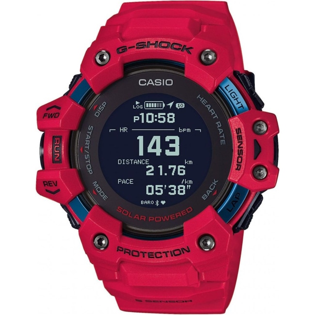 Casio G-Shock G-Squad GPS Bluetooth Smart HR - GBD-H1000-4ER