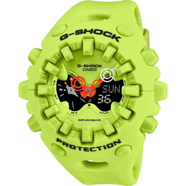 Casio G-Shock GA-V01 Neon Yellow - GA-V01-9AER