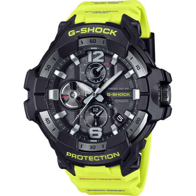 Casio G-Shock Gravitymaster Master in Rescue Yellow - GR-B300RY-1A9ER