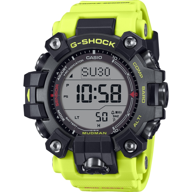 Casio G-Shock Gulfmaster Mudman Master in Rescue Yellow Casio G-Shock Gulfmaster Mudman Master in Rescue Yellow - GW-9500MRY-1A9ER