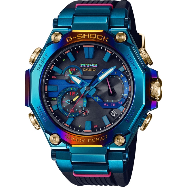Casio G-Shock Premium MT-G Bluetooth Rainbow Limited Edition - MTG-B2000PH-2AER