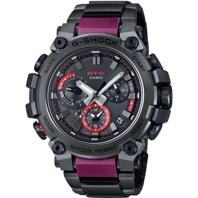 Casio G-Shock Premium MT-G Bluetooth Solar Rot - MTG-B3000BD-1AER
