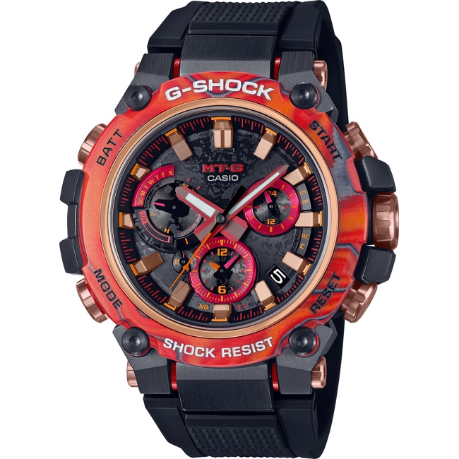 Casio G-Shock Premium Bluetooth Solar MT-G Flare Red 40th Anniversary Limited Edition - MTG-B3000FR-1AER