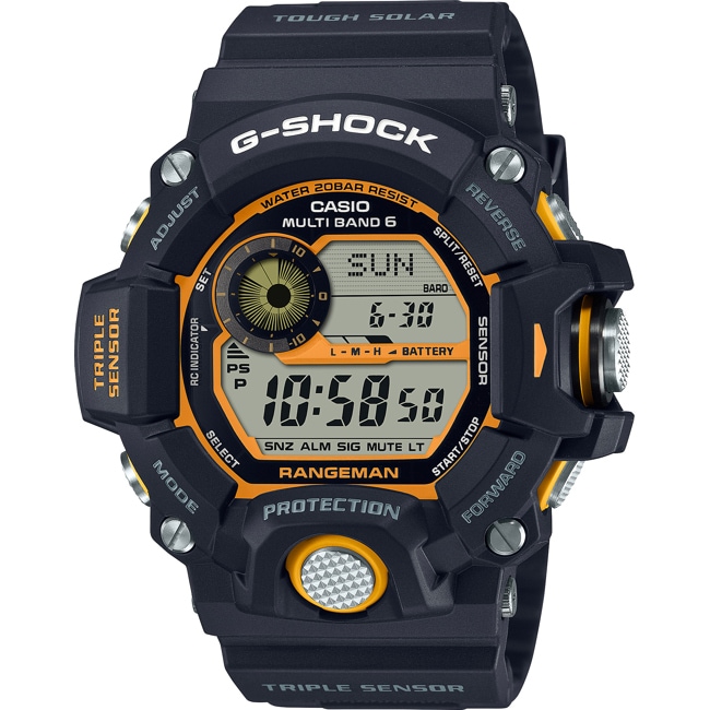 Casio G-Shock Rangeman Yellow Accent - GW-9400Y-1ER
