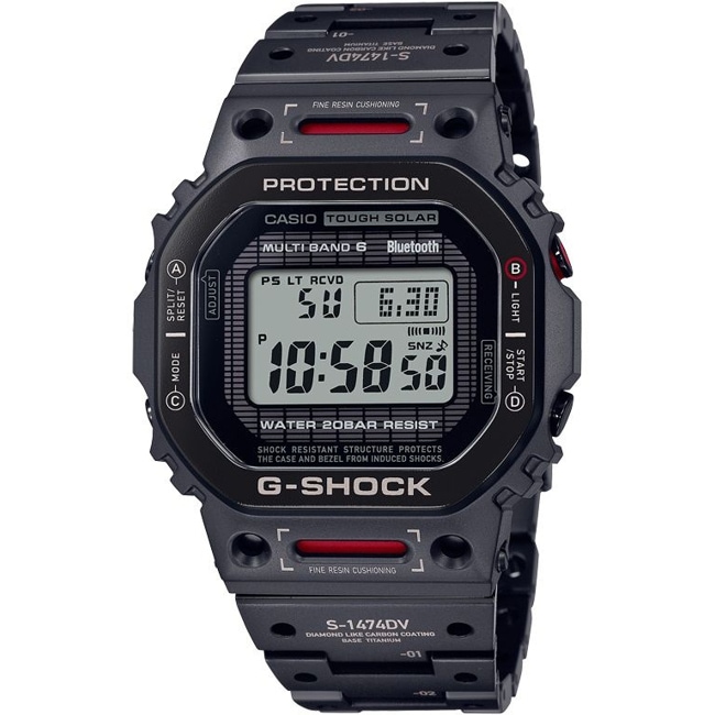 Casio G-Shock Steel Titanium Bluetooth Limited Edition - GMW-B5000TVA-1ER