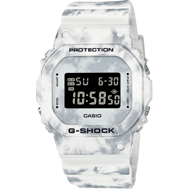 Casio G-Shock The Origin Grunge Snow Casio G-Shock The Origin Grunge Snow - DW-5600GC-7ER