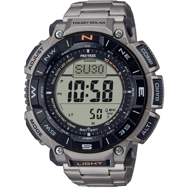 Casio Pro Trek Climber Line Titanium - PRG-340T-7ER