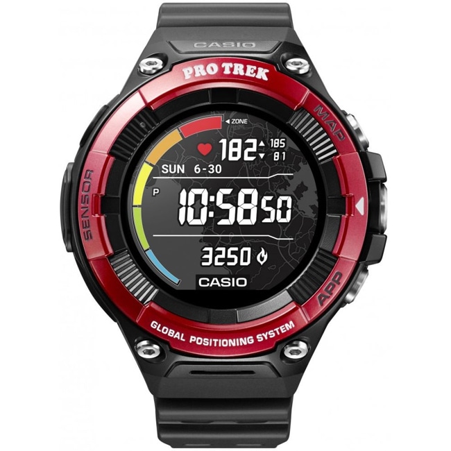 Casio Pro Trek Smartwatch - WSD-F21HR-RDBGE