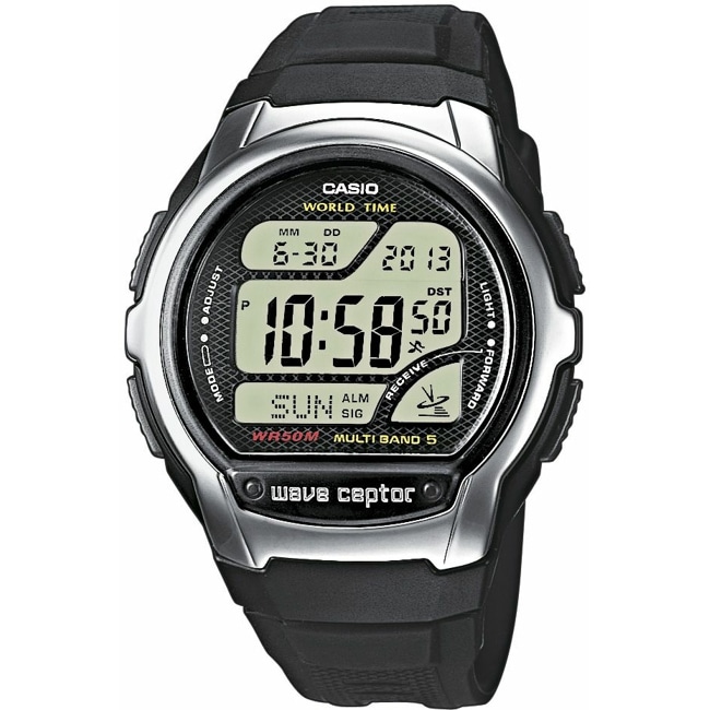 casio titanium radio controlled watch