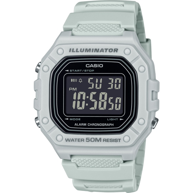 Casio Timeless Collection Men White - W-218H-8BVEF