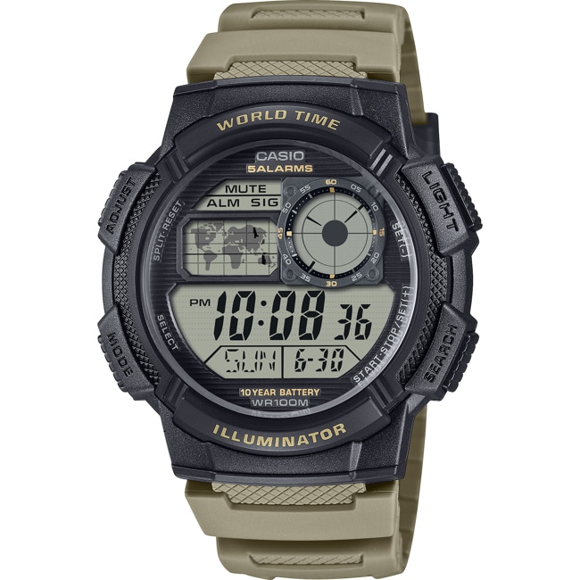 Casio Timeless Collection Utility Color - AE-1000W-5AVEF