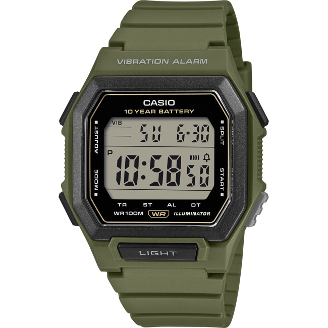 Casio Timeless Collection Vibration Alarm - W-738H-3AVEF