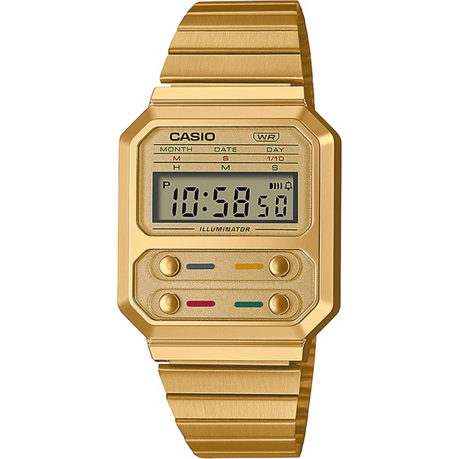CASIO VINTAGE Mod. EDGY COLLECTION - GOLD