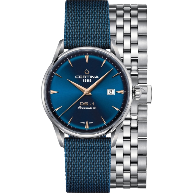 Certina DS-1 Powermatic 80 Set Blau Certina DS-1 Powermatic 80 Set Blau - C029.807.11.041.02