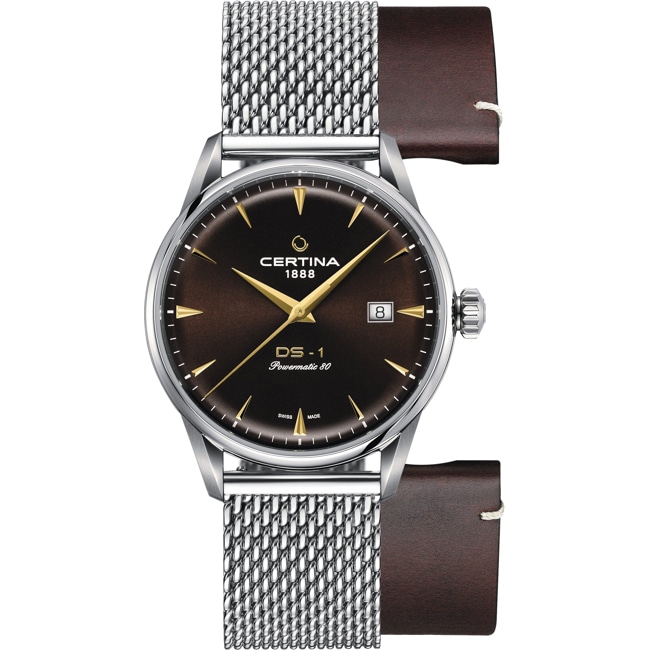 Certina DS-1 Powermatic 80 Set Braun Certina DS-1 Powermatic 80 Set Braun - C029.807.11.291.02