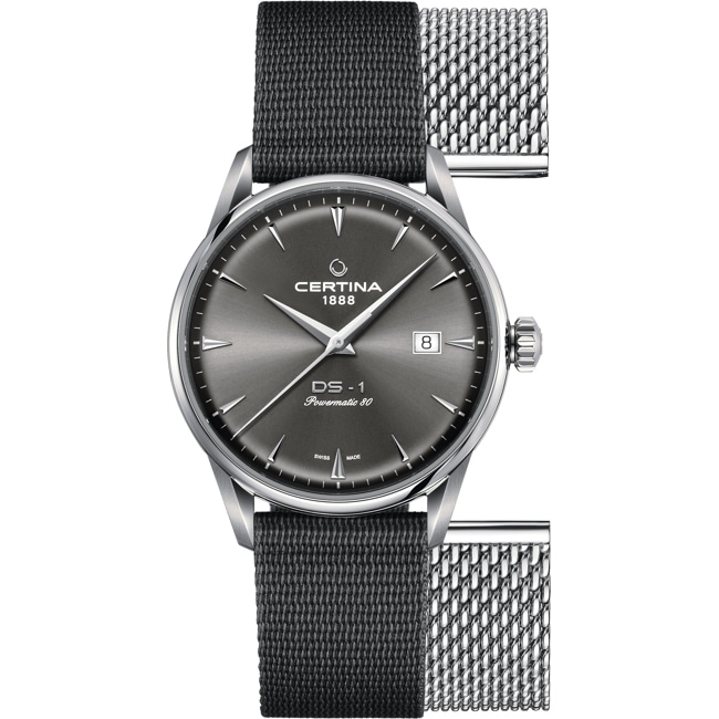 Certina DS-1 Powermatic 80 Set Grau - C029.807.11.081.02