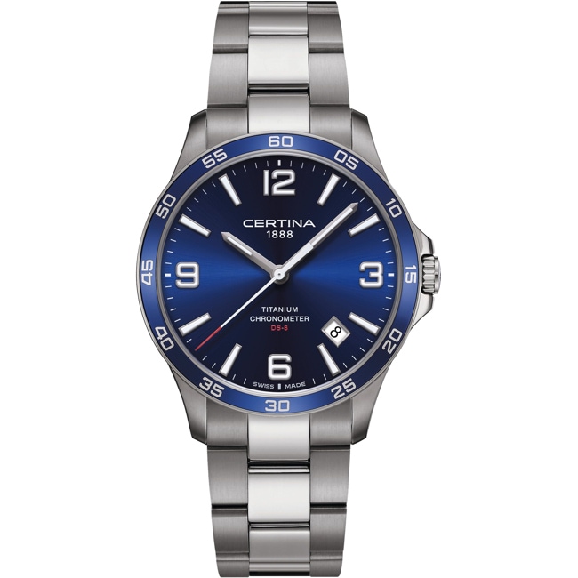 Certina DS-8 Chronometer Gent 41 Titanium - C033.851.44.047.00