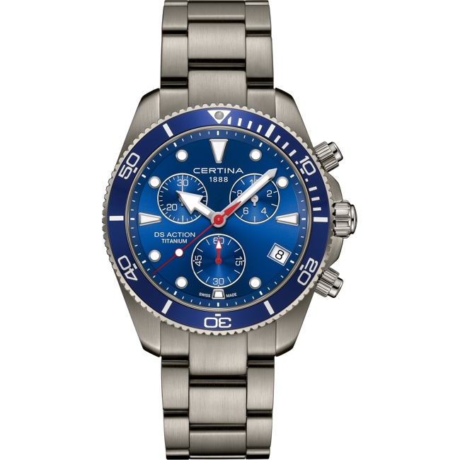 Certina DS Action Chrono Titanium 42mm - C048.417.44.041.00