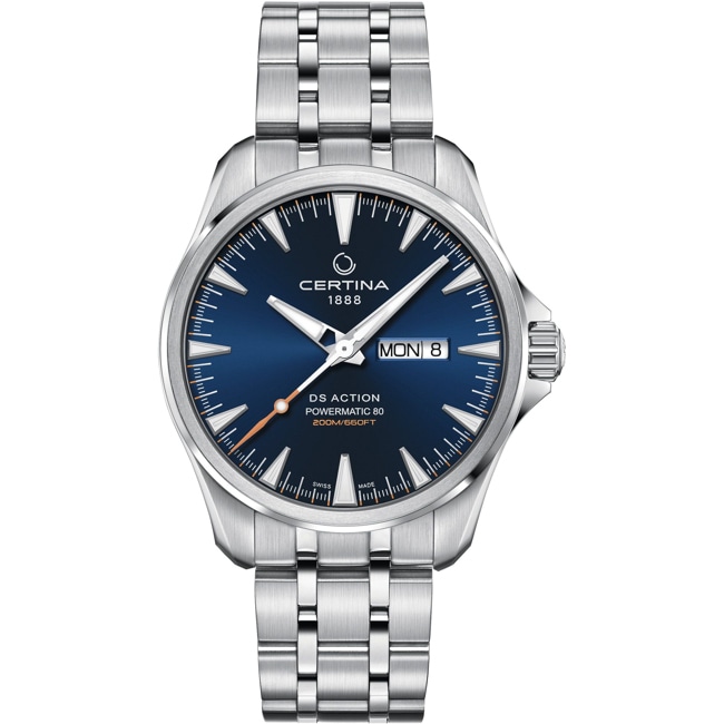 Certina DS Action Day-Date Powermatic 80 Blue - C032.430.11.041.00