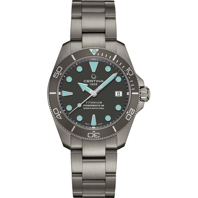 Certina DS Action Diver 38mm Powermatic 80 Titanium Certina DS Action Diver 38mm Powermatic 80 Titanium - C032.807.44.081.00