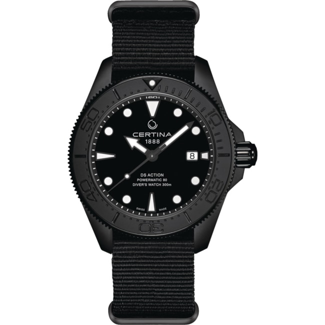 Certina DS Action Diver 43mm Powermatic 80 - C032.607.38.051.00