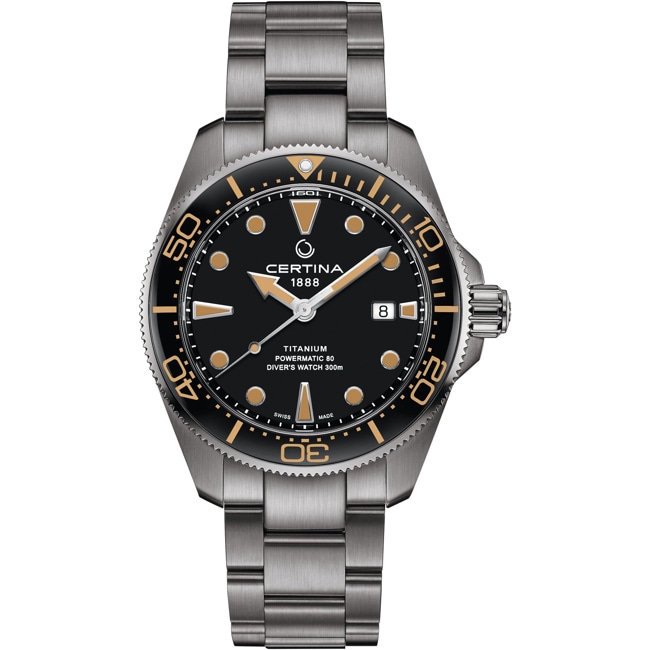 Certina DS Action Diver 43mm Powermatic 80 Titanium - C032.607.44.051.00