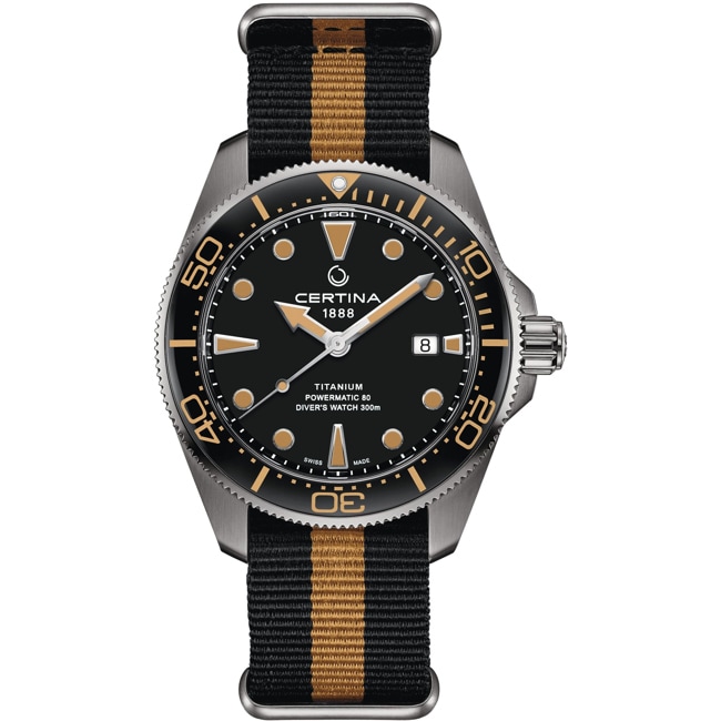 Certina DS Action Diver 43mm Powermatic 80 Titanium - C032.607.48.051.00
