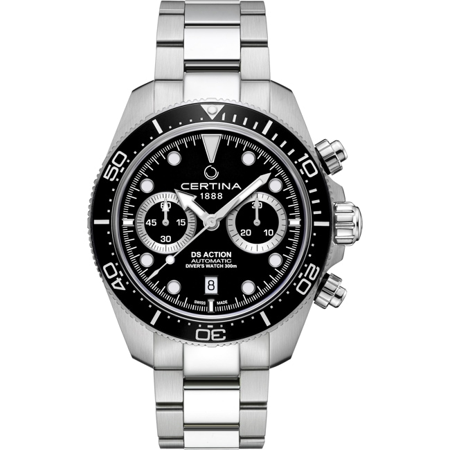 Certina DS Action Diver Chrono Automatic Schwarz Certina DS Action Diver Chrono Automatic Schwarz - C032.827.11.051.00