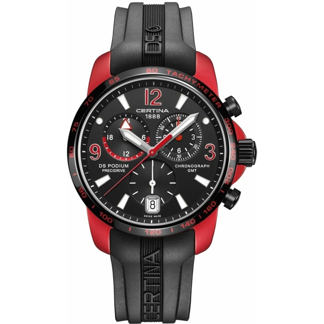 Certina DS Podium Big Size Chrono GMT Aluminium - C001.639.97.057.01