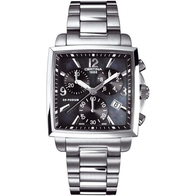 Certina DS Podium Lady Square Chrono - C001.317.11.127.00