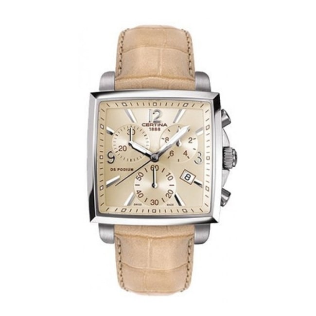 Certina DS Podium Lady Square Chrono - C001.317.16.267.00