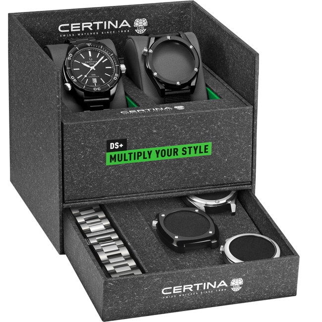 Certina DS+ Powermatic 80 Kit Black & Sport Edition - C041.407.39.051.00