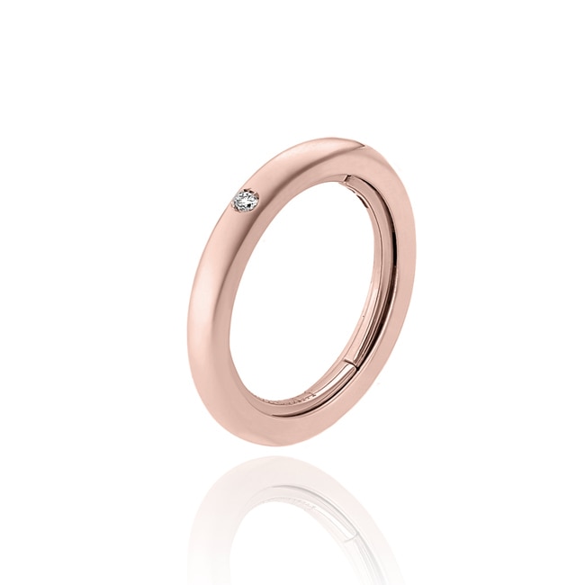 Chimento Forever Stack Me Solitärring 750 Roségold mit Diamant 0.02 ct G/vs - 1AS0125BB6