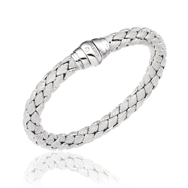 Chimento Stretch Classic Bracelet or gris 750 avec diamant 0.01 ct G/vs - 1B00886ZB5