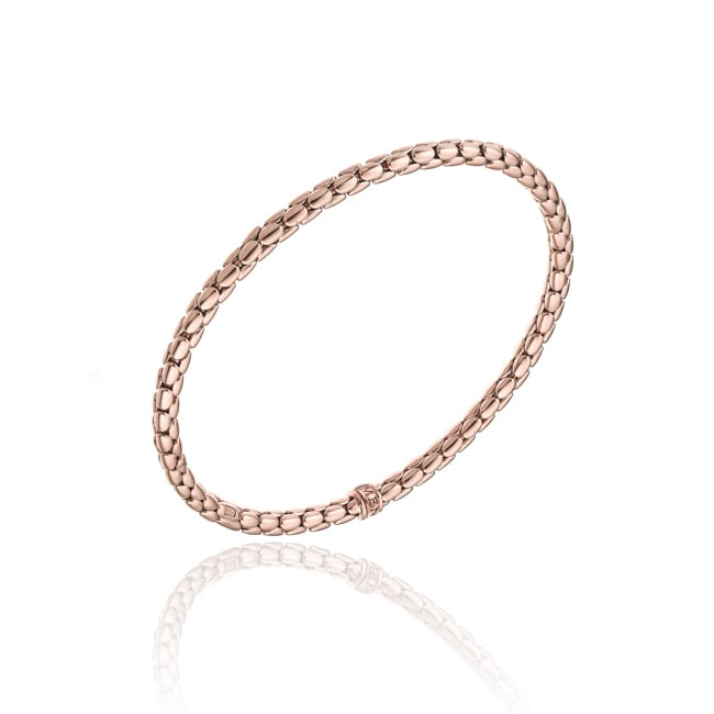 Chimento Stretch Spring Armband 750 Roségold 3.7mm - 1B00952ZZ6