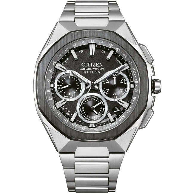 Citizen Attesa F950 Spaceship Satellite Wave GPS - CC4104-53E
