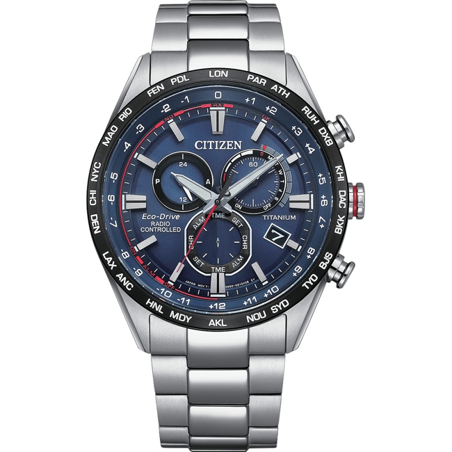 Citizen Chrono Super Titanium Eco-Drive Radio Controlled - CB5945-85L
