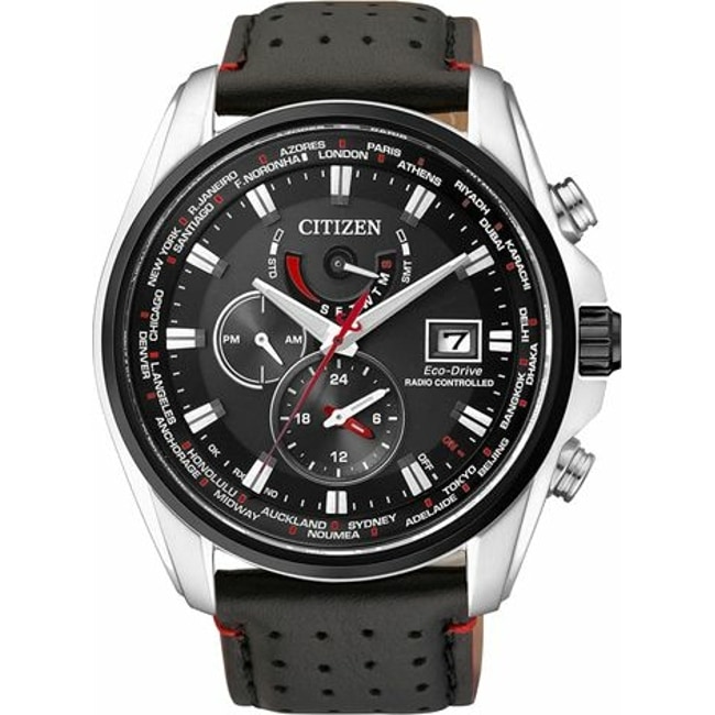 Citizen Elegant Dual Time Eco-Drive Radio Controlled Citizen Elegant Dual Time Eco-Drive Radio Controlled - AT9036-08E