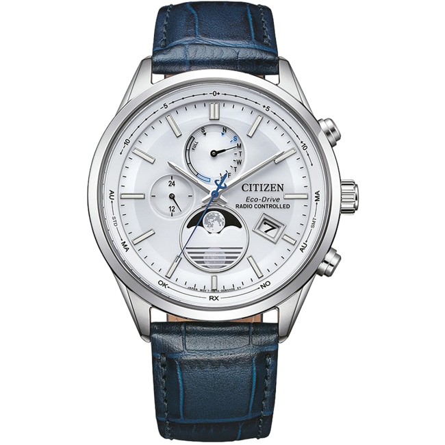 Citizen Elegant Moon Phase Eco-Drive Radio Controlled - BY1030-09A